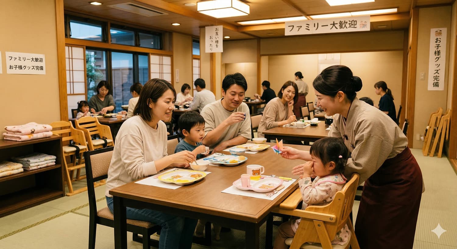 理由2：「子連れ歓迎」を掲げる宿の圧倒的な安心感