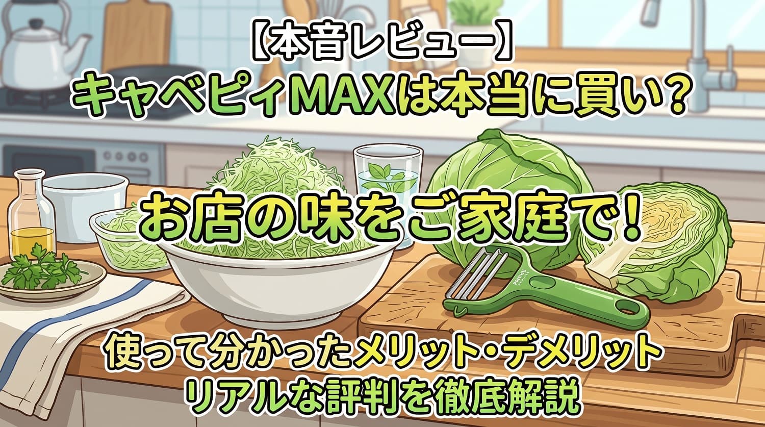 キャベピィMAXは本当に買い？