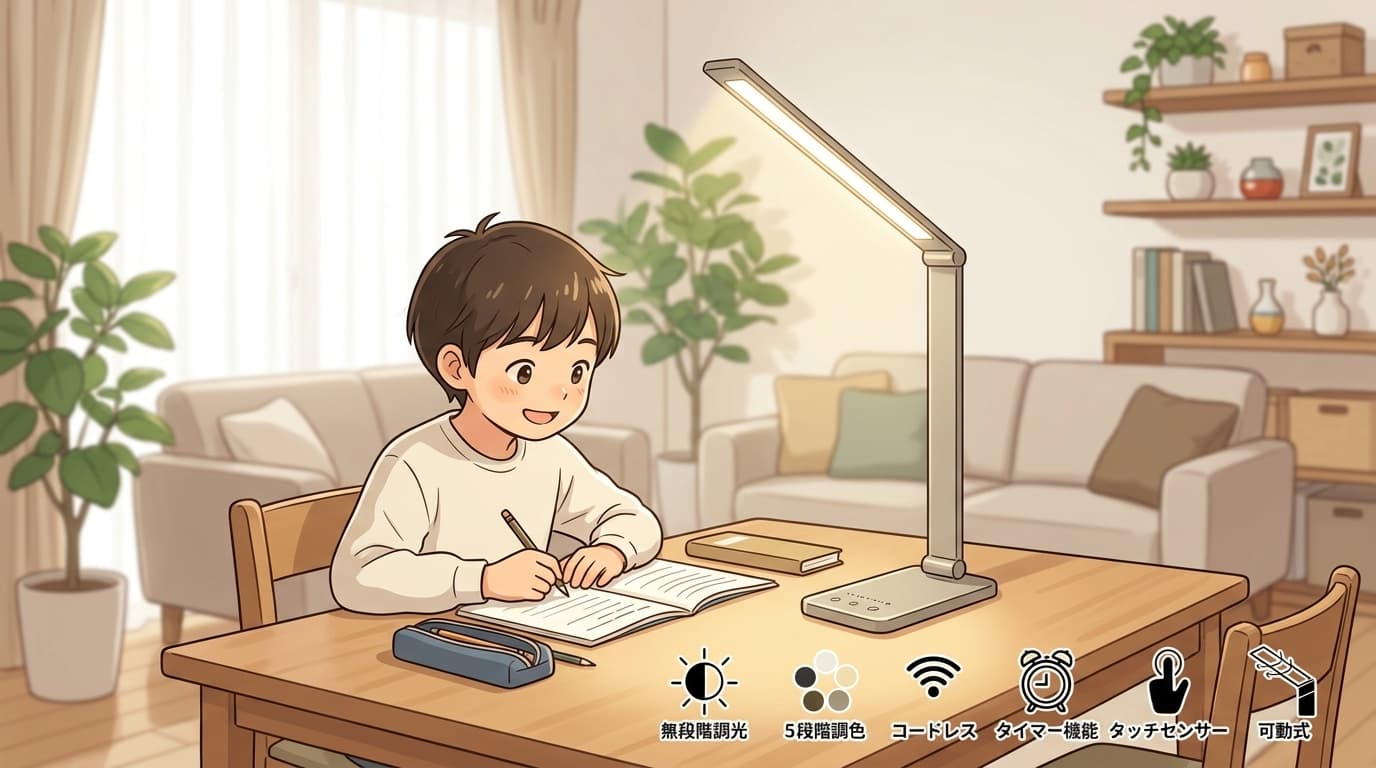 コードレス卓上ライトなら京童工房LEDデスクライト！
